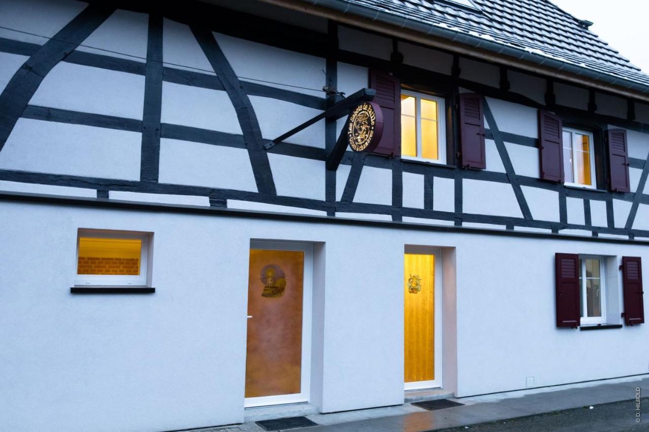 Gite Les Sabots De Paille, Alsace Haut-Rhin Ballesdorf المظهر الخارجي الصورة