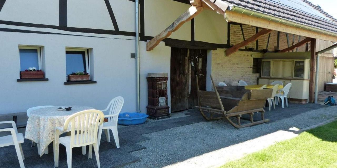 Gite Les Sabots De Paille, Alsace Haut-Rhin Ballesdorf المظهر الخارجي الصورة