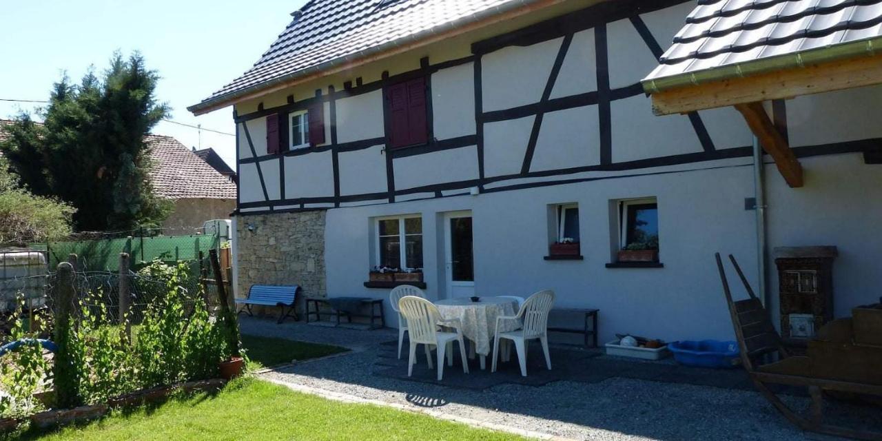 Gite Les Sabots De Paille, Alsace Haut-Rhin Ballesdorf المظهر الخارجي الصورة